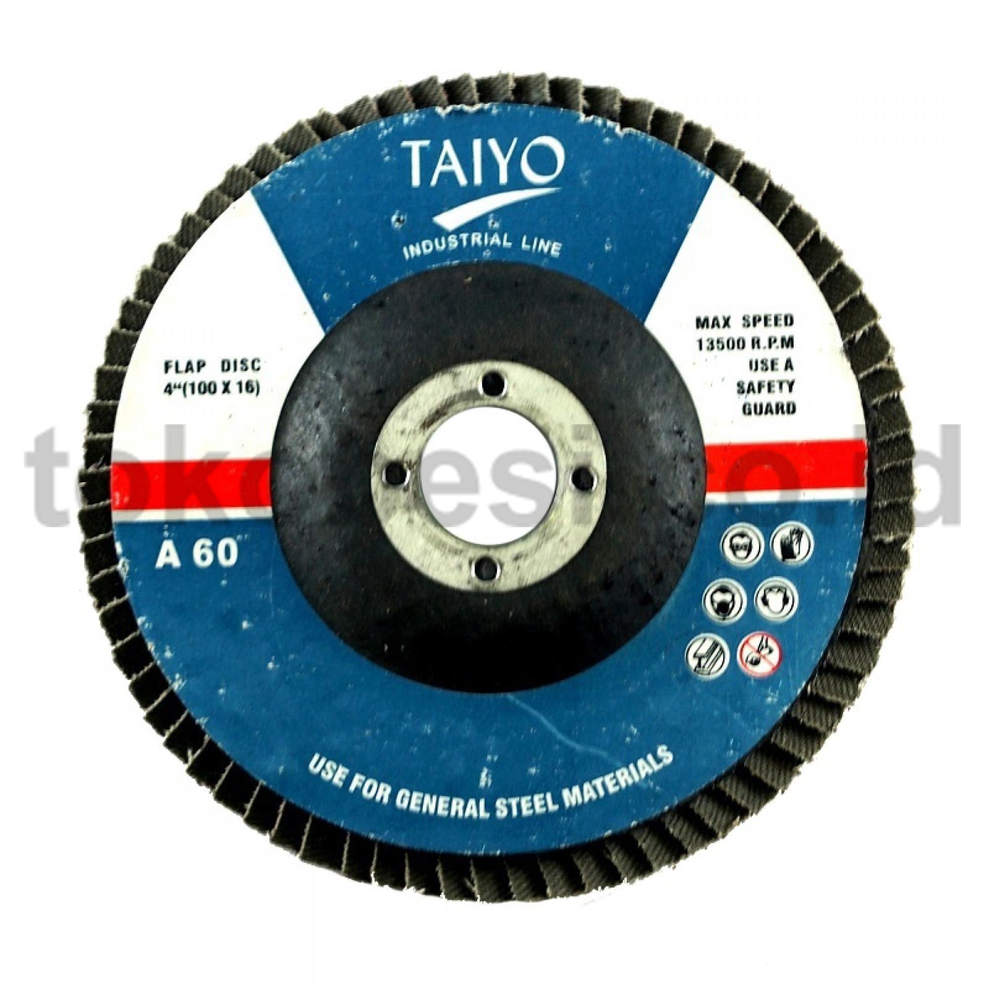 Flap Disc 100 x 16 mm G60 Blueline