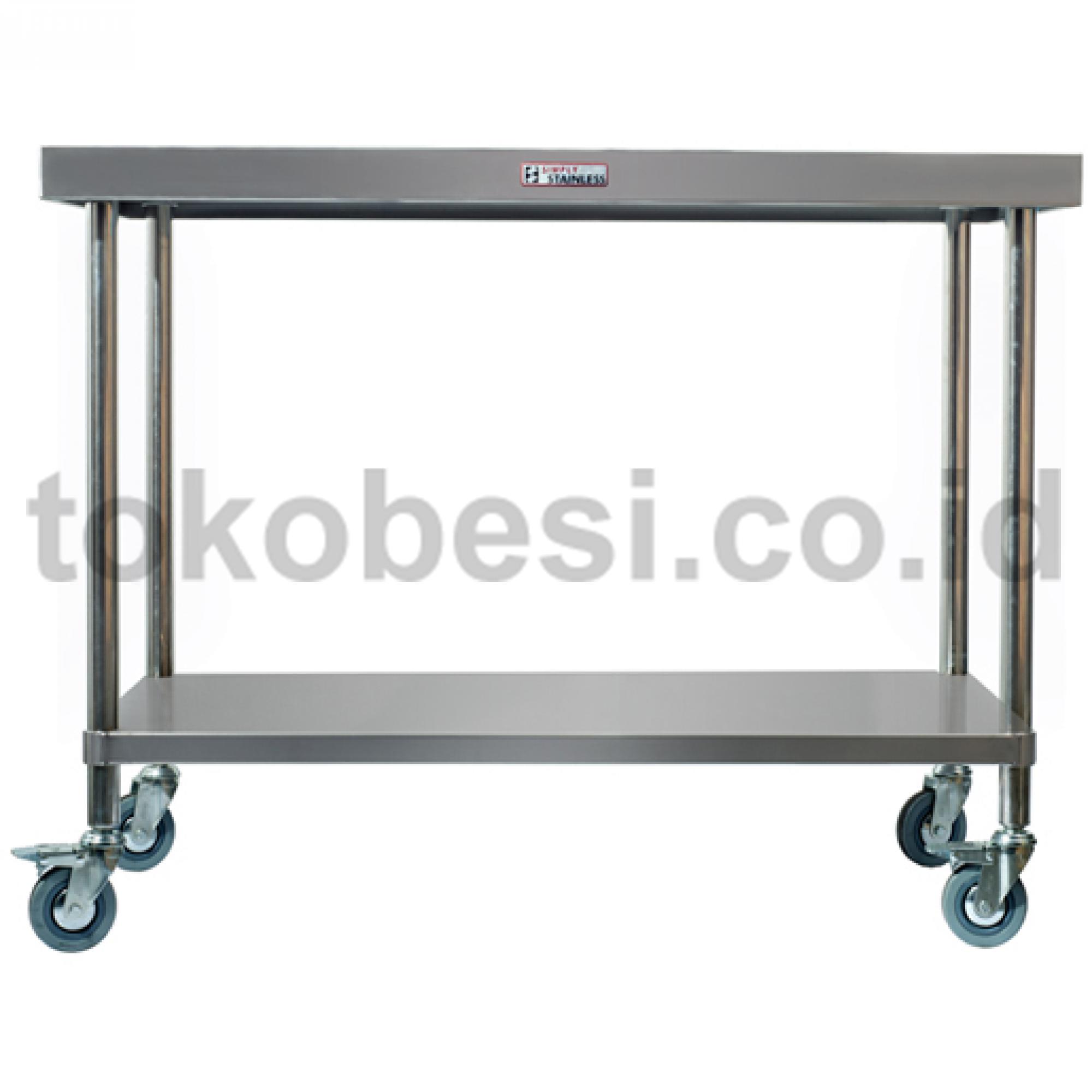 Work Bench (with castors) Mobile 1200 x 600 x 900 mm