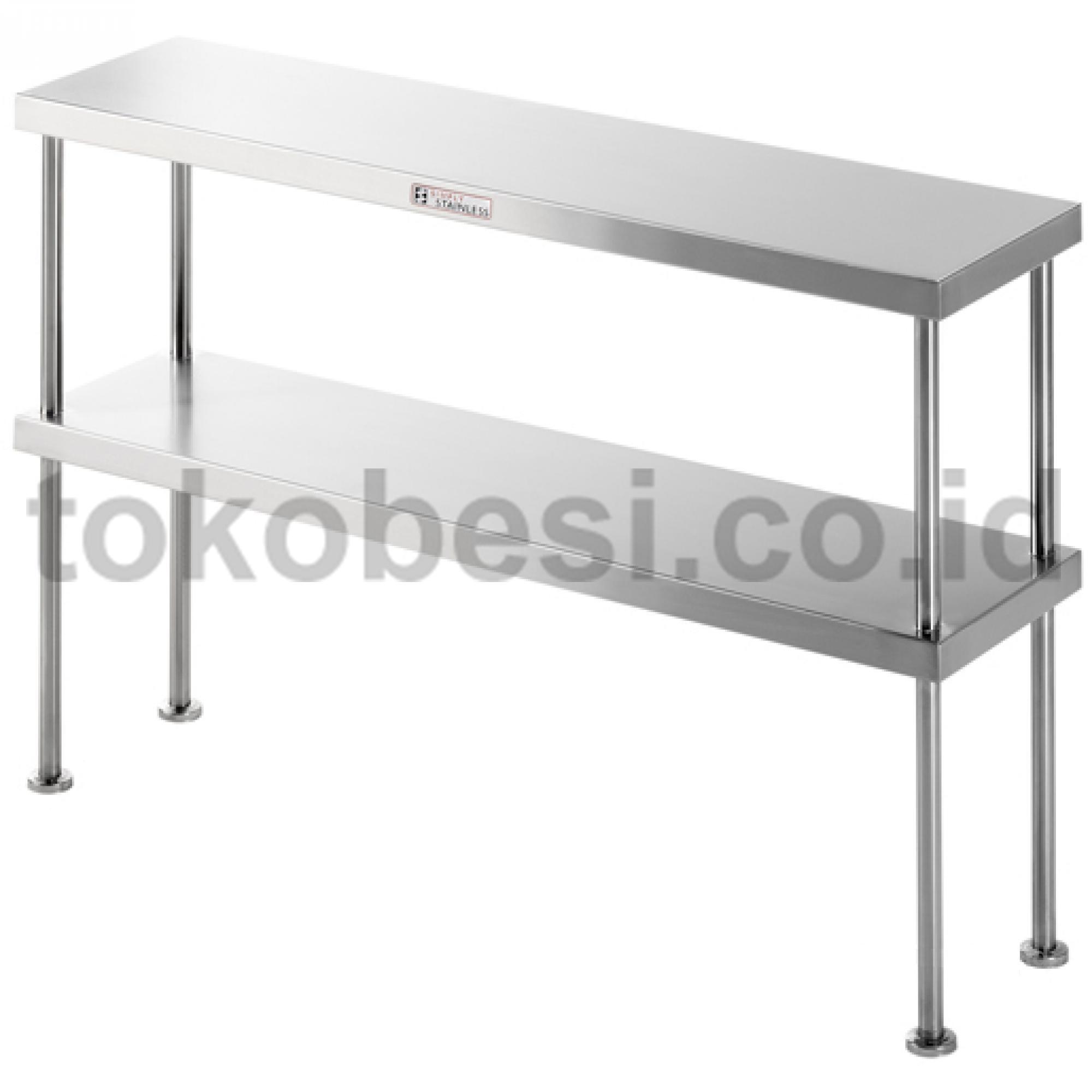 Double Bench Overshelf 1200 x 300 x 750 mm