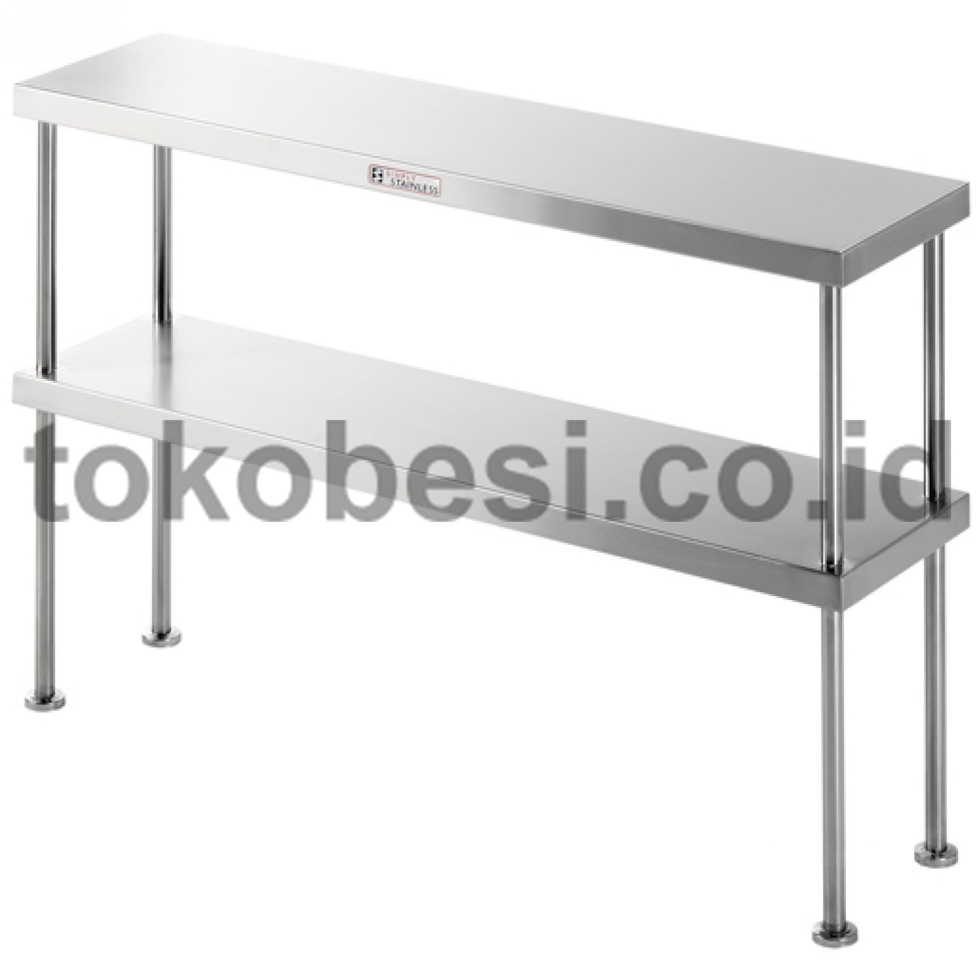 Double Bench Overshelf 1500 x 300 x 750 mm