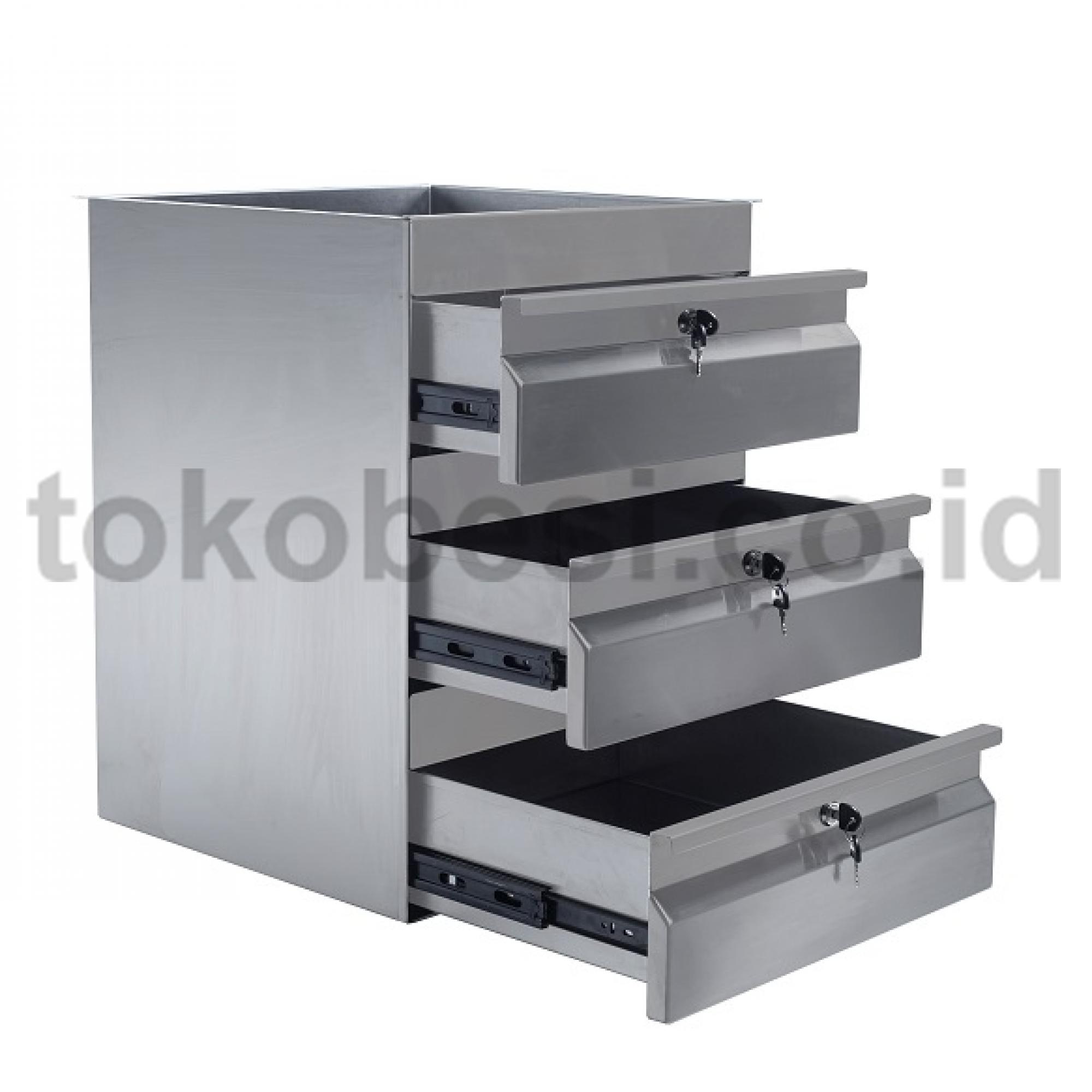 Triple Drawer Cassette - Single Drawer 410 x 410 x 675 mm